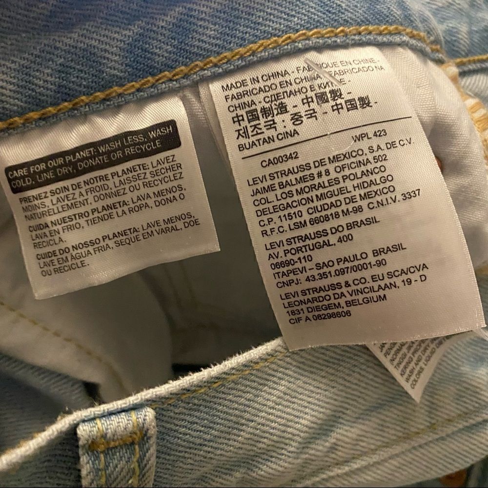 Levi’s button-fly shorts w30  - Picture 3 of 6